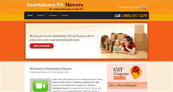 Desktop Screenshot of norristownpamovers.com